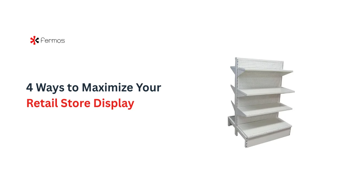 4 Ways to Maximize Your Gondola Shelving