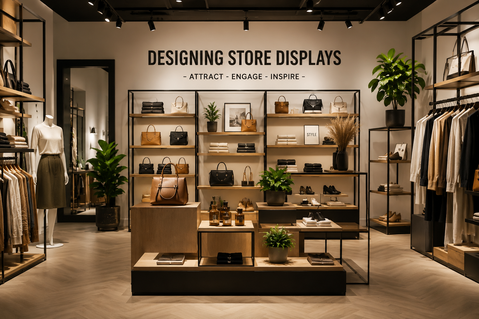 Concevoir des présentoirs de magasin qui se démarquent en point de vente